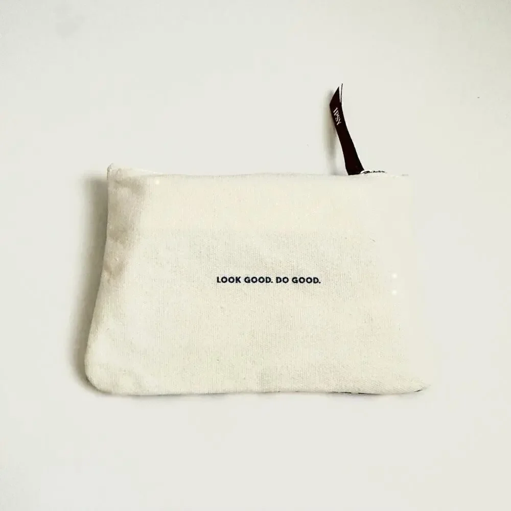 ipsy white bag